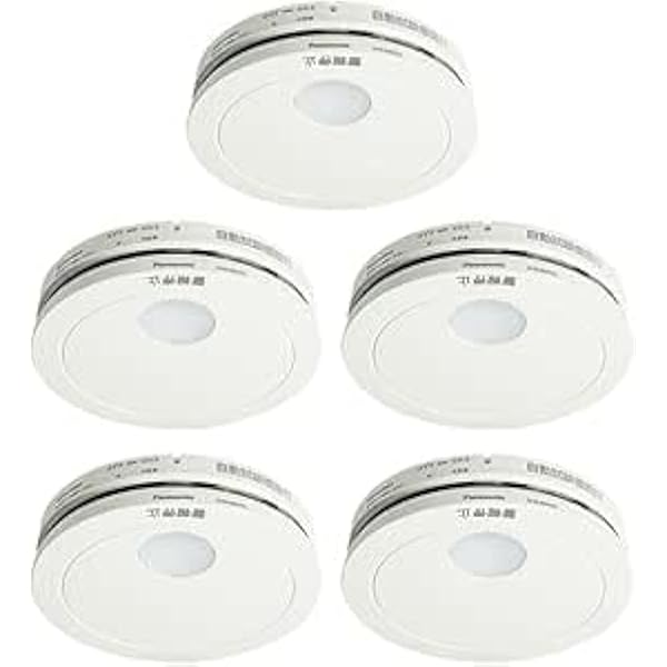 Panasonic けむり当番 SHK 38455 5個セット 未使用 Panasonic パナソニック住宅用火災警報器 けむり当番薄型2種